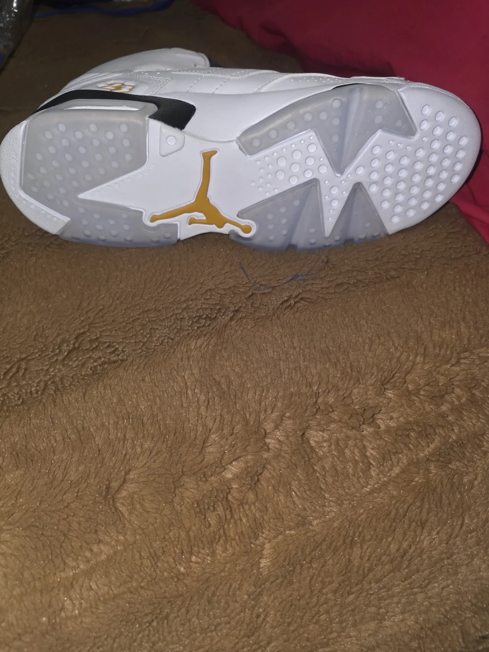 Jordan Kids' White, Black & Yellow High-Top Sneakers